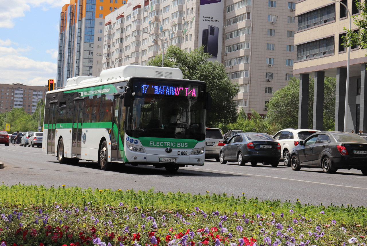 Автомобильное движение в Астане